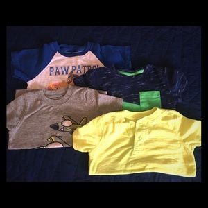 4 Toddler boy shirts